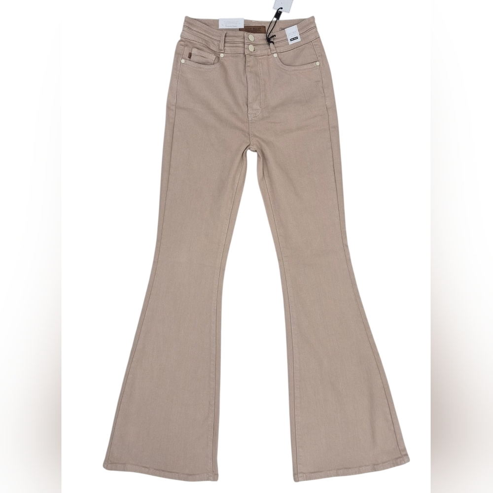 Judy Blue Tan Flare & Wide Leg Jeans